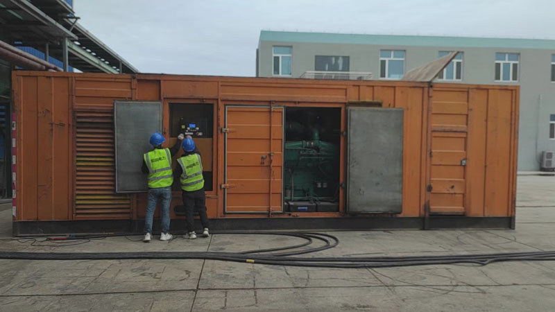 陵城如何检查柴油发电机组的机油油位？